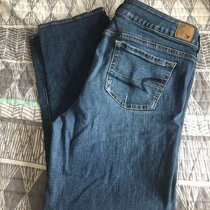 Cropped Stretch Jeans